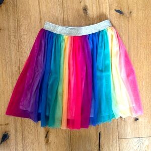 OSHKOSH 🌈 RAINBOW TULLE SKIRT : size kids 10/12